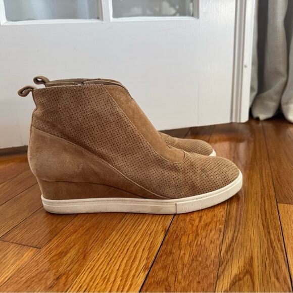 Linea Paolo Tan Suede sneaker bootie Size 9 - Picture 8 of 8
